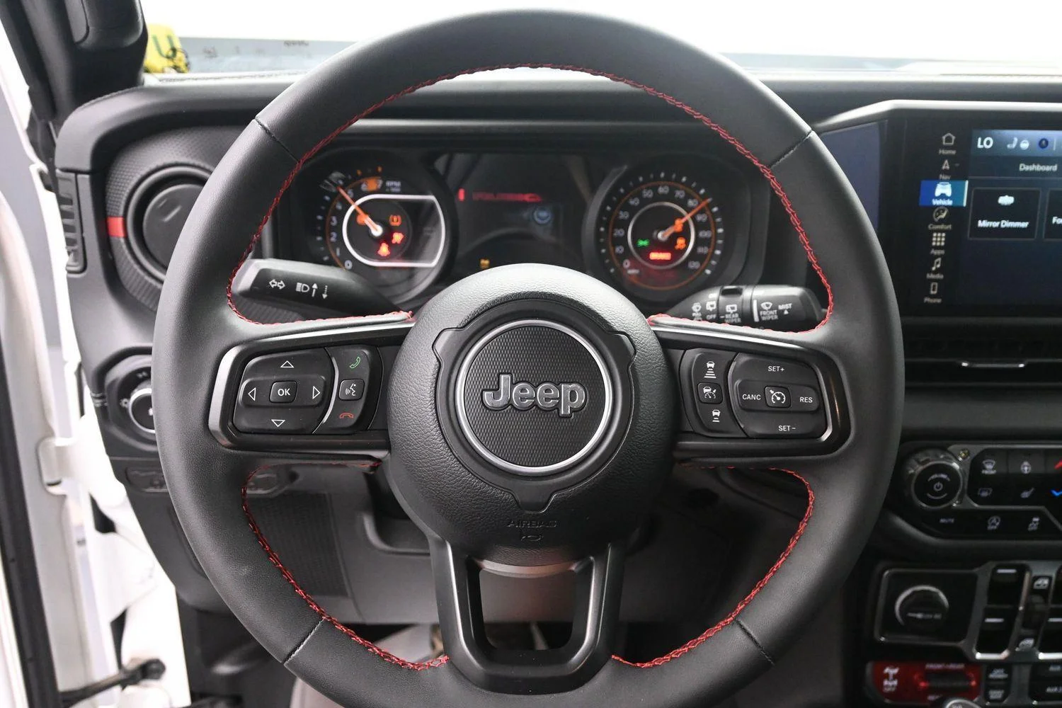 Used 2024 Bright White Jeep Rubicon image 19