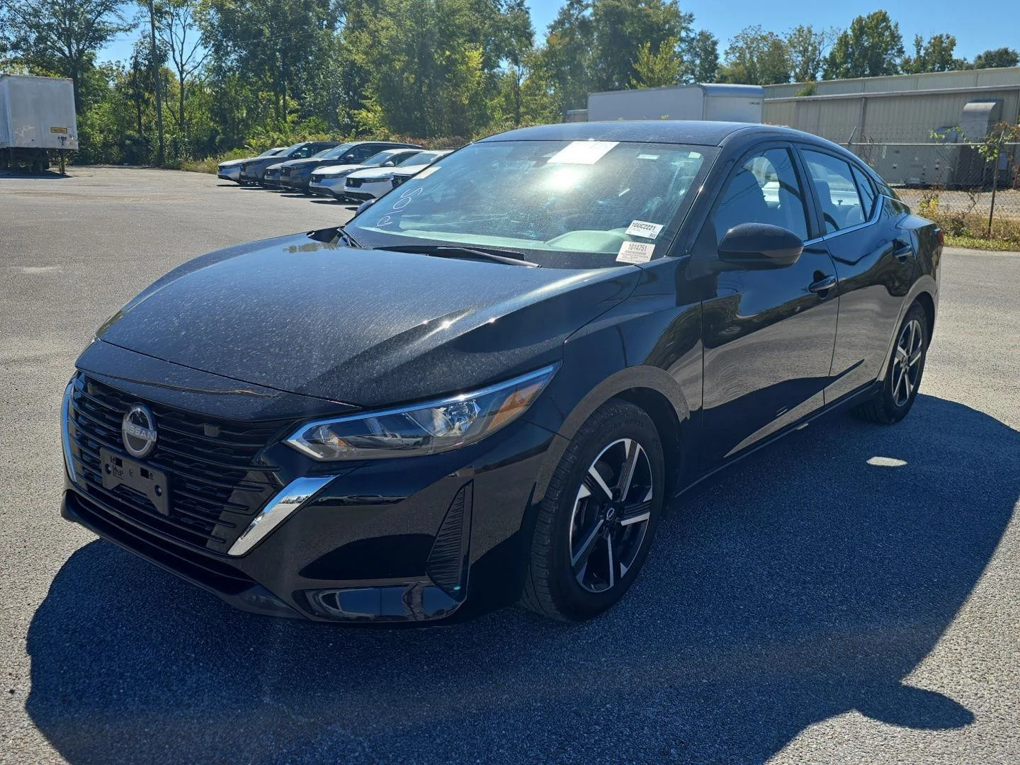 Used 2024 Super Black Nissan SV image 8