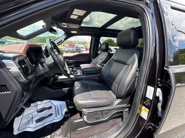 Used 2022 Agate Black Metallic Ford Lariat image 13