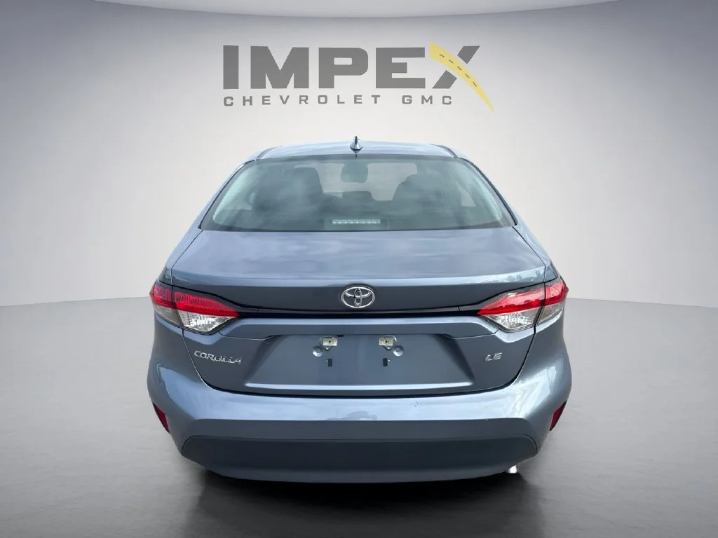 Used 2025 Blue Toyota LE image 4