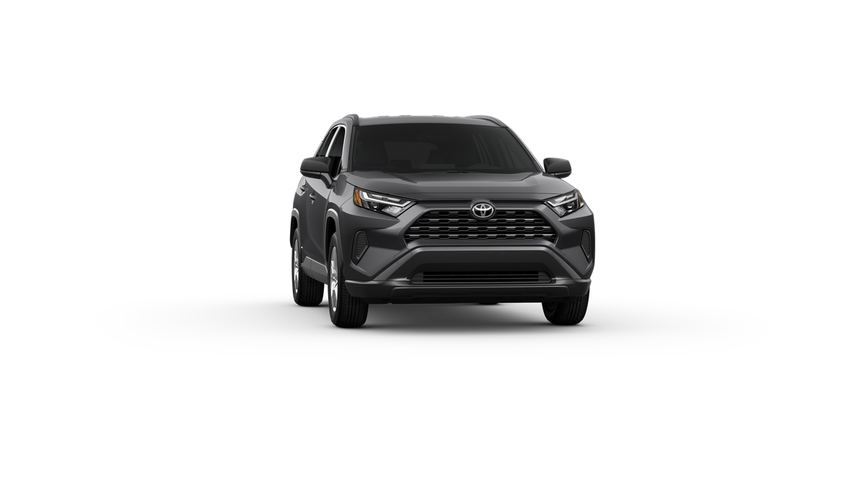New 2025 Magnetic Gray Metallic Toyota Hybrid LE image 16