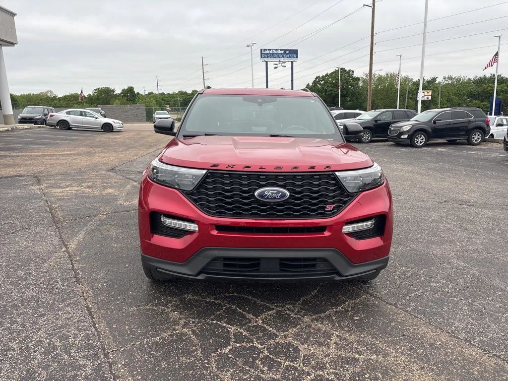 Certified 2022 Ford Explorer ST with VIN 1FM5K8GC5NGA61675 for sale in Kansas City