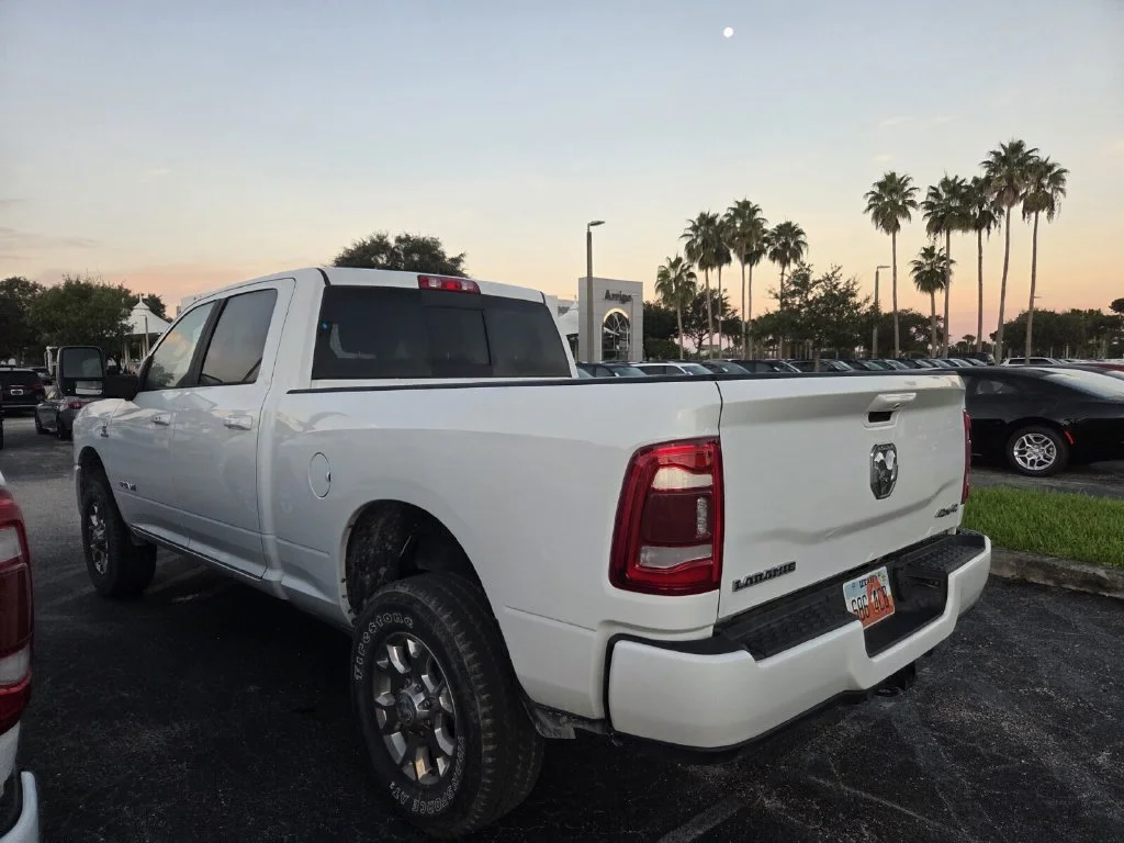 Used 2024 Bright White Clearcoat Ram Laramie image 4