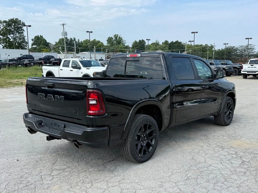 New 2026 Diamond Black Crystal Pearl-Coat Exterior Paint RAM Laramie image 6