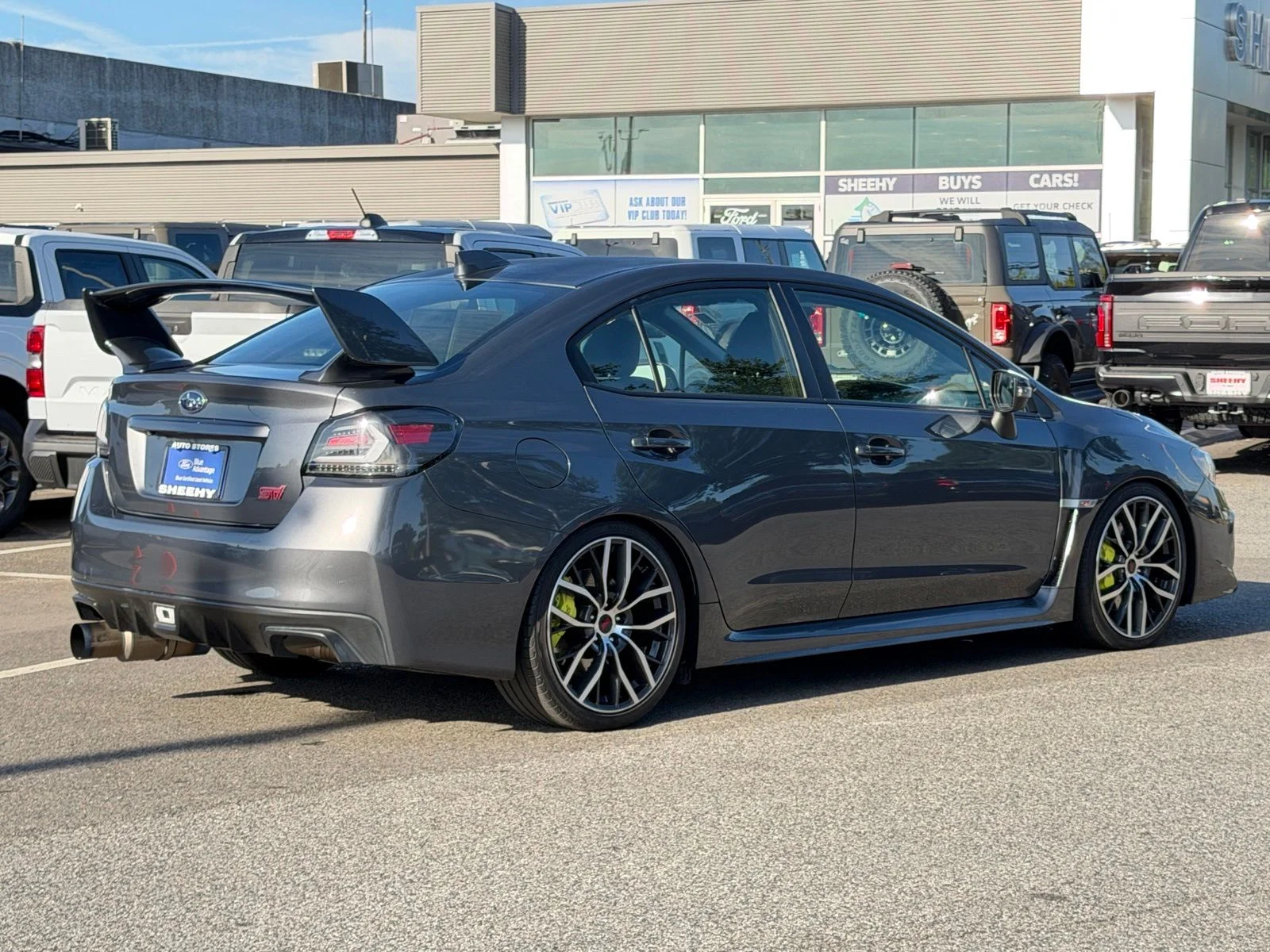 Used 2021 Magnetite Gray Metallic Subaru STi image 5