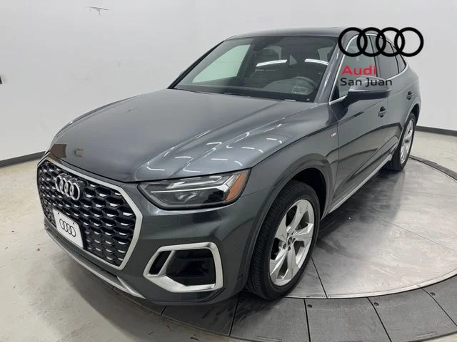 Certified Used 2023 Gray Audi 45 S line Premium image 3