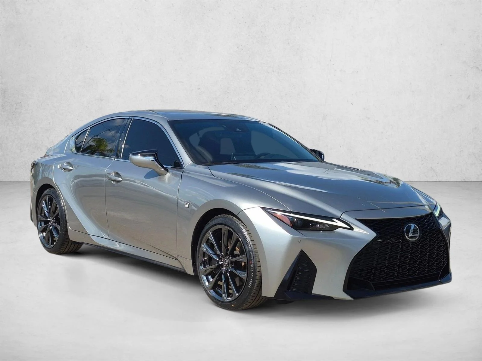 Certified Used 2021 Atomic Silver Lexus F SPORT image 3