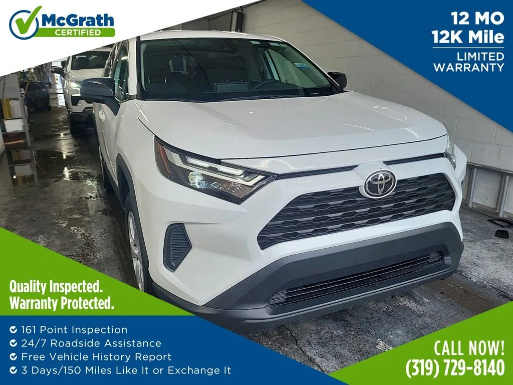 Used 2025 White Toyota LE image 1