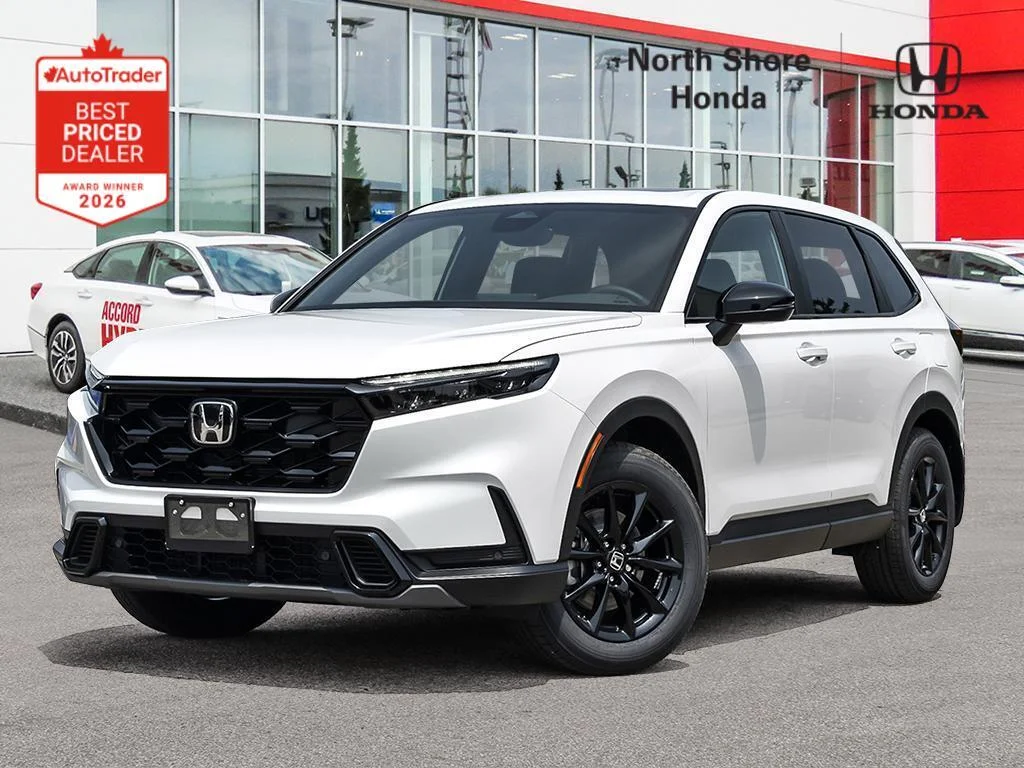 New 2026 Platinum White Pearl Honda EX-L HYBRID AWD,REMOTE START,KEYLESS ENTRY,SUNROOF image 1