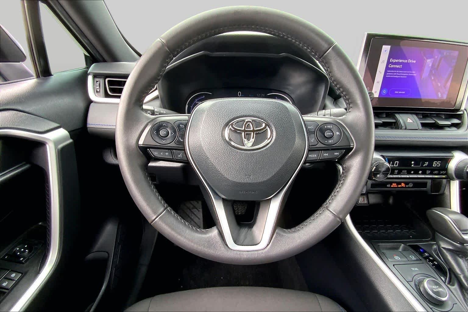 Certified Used 2024 Midnight Black Metallic Toyota Hybrid SE image 6