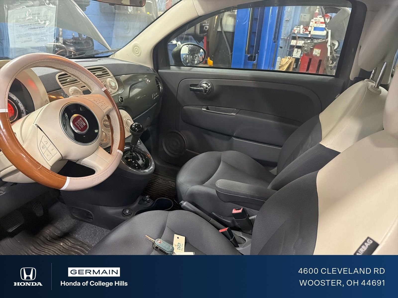 Used 2015 FIAT 500 Pop with VIN 3C3CFFAR8FT550381 for sale in Wooster, OH