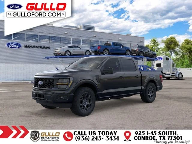 New 2026 Agate Black Metallic Ford STX image 1