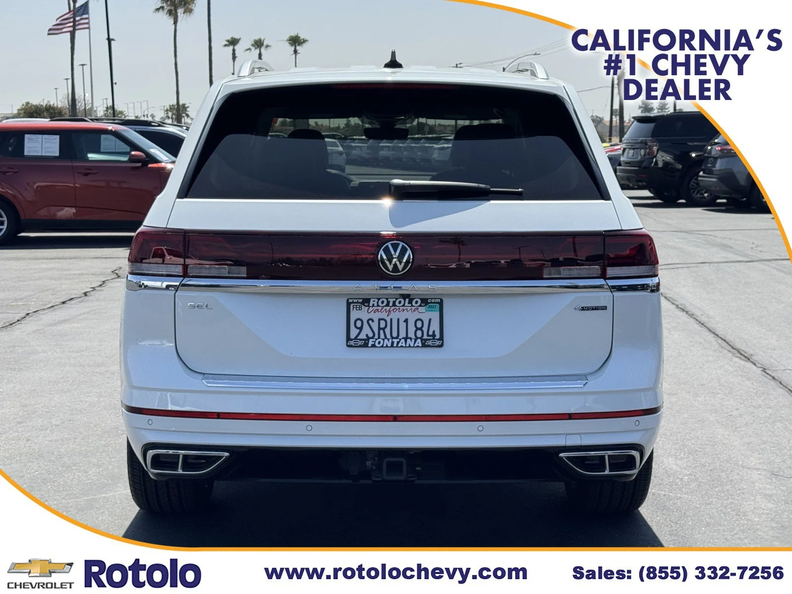 Used 2025 White Volkswagen 2.0T SEL Premium R-Line image 5