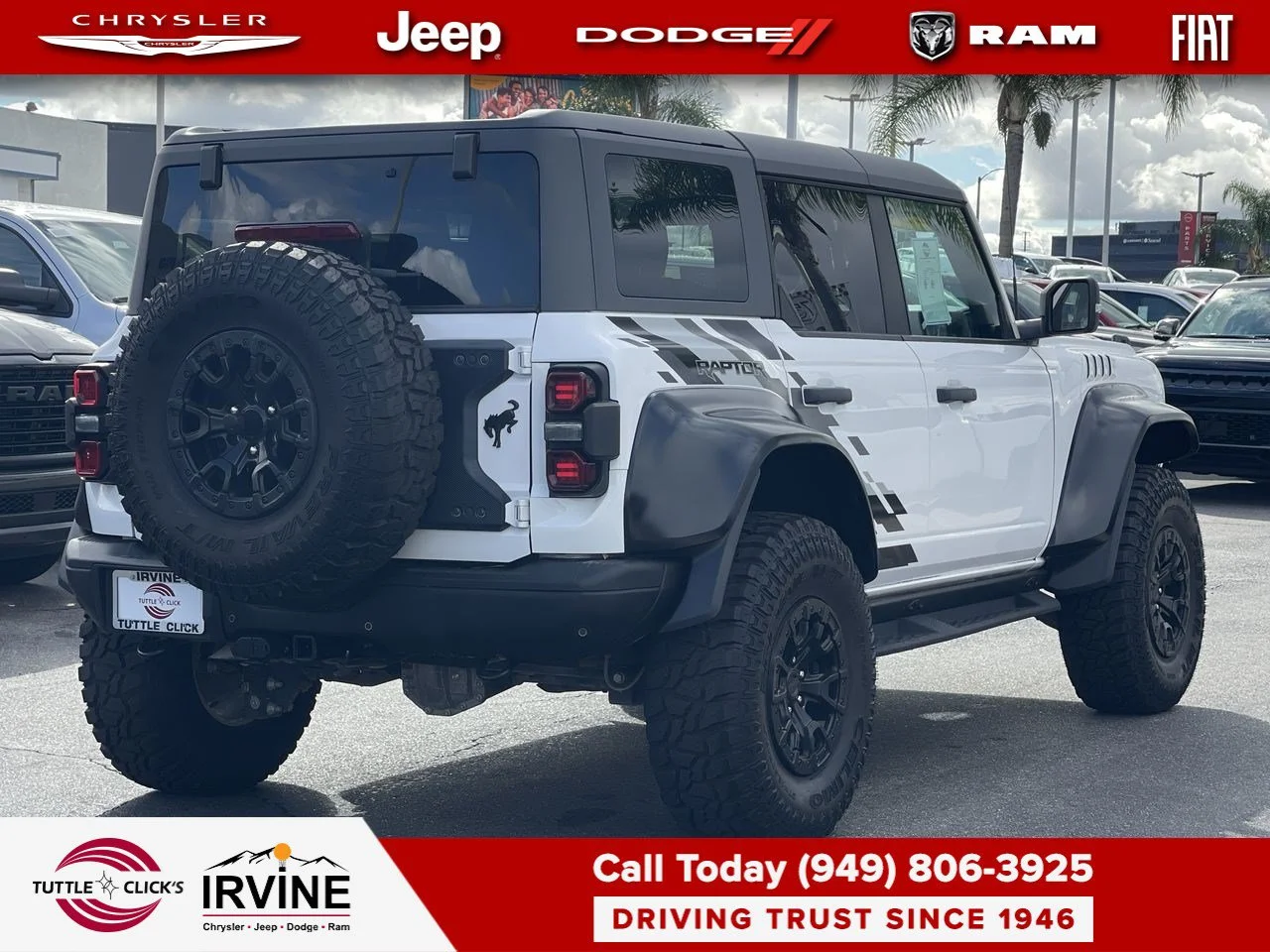 Used 2023 Oxford White Ford Raptor image 15