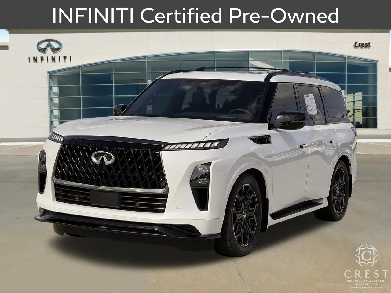 Certified Used 2026 Radiant White INFINITI SPORT image 9