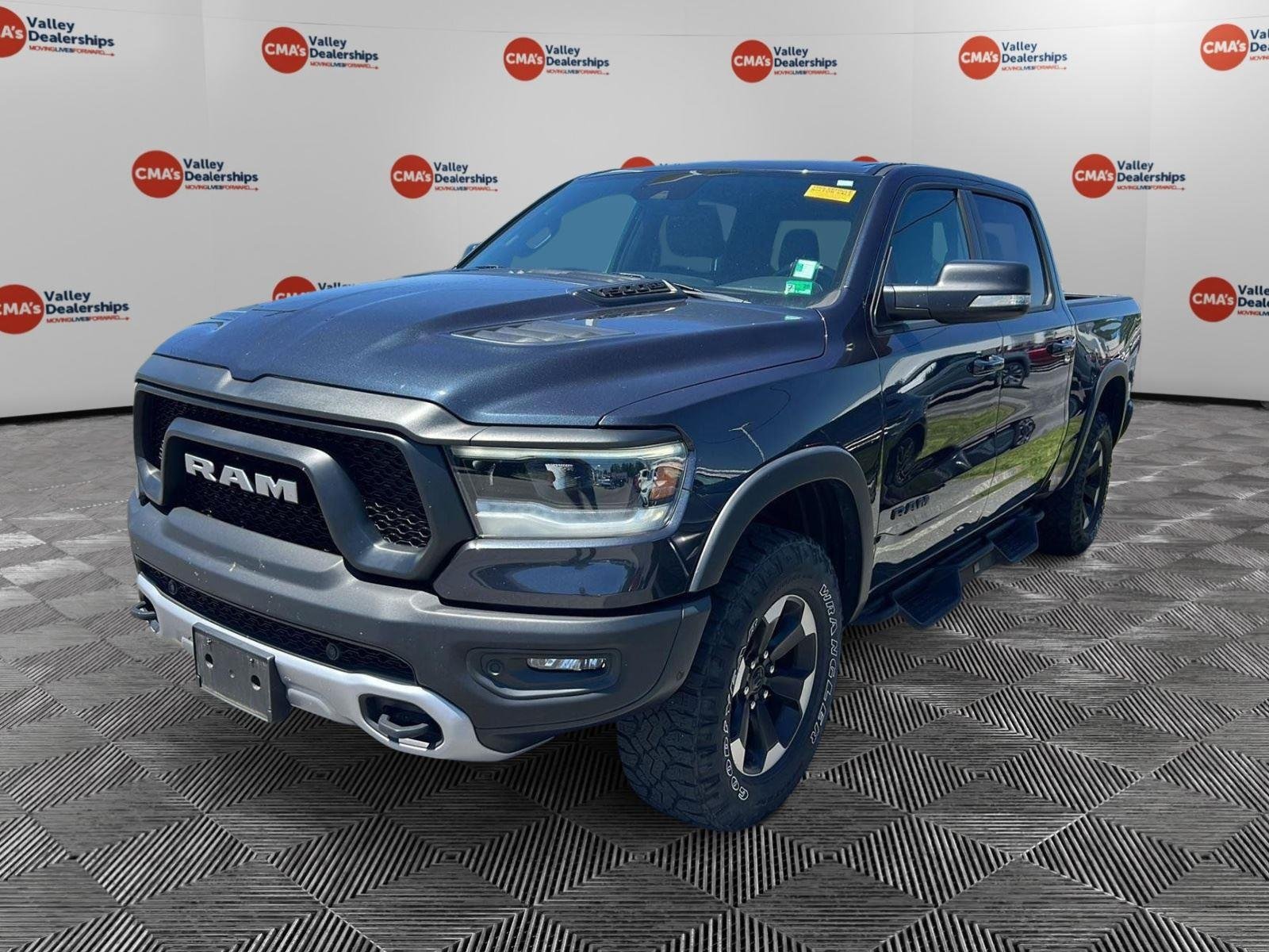 Used 2021 Maximum Steel Metallic Clearcoat Ram Rebel image 3