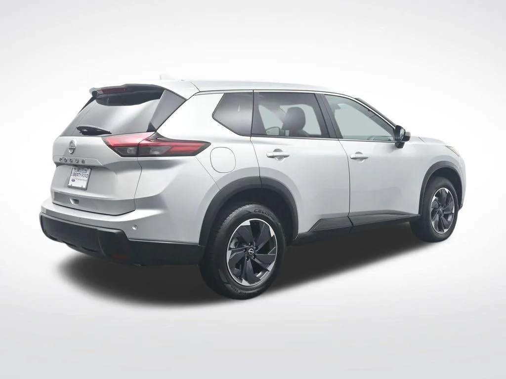 Certified Used 2025 Brilliant Silver Metallic Nissan SV image 6