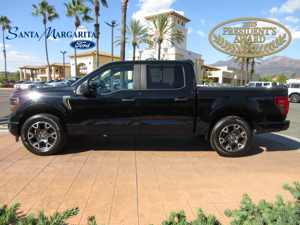 Certified Used 2024 Agate Black Metallic Ford STX image 1