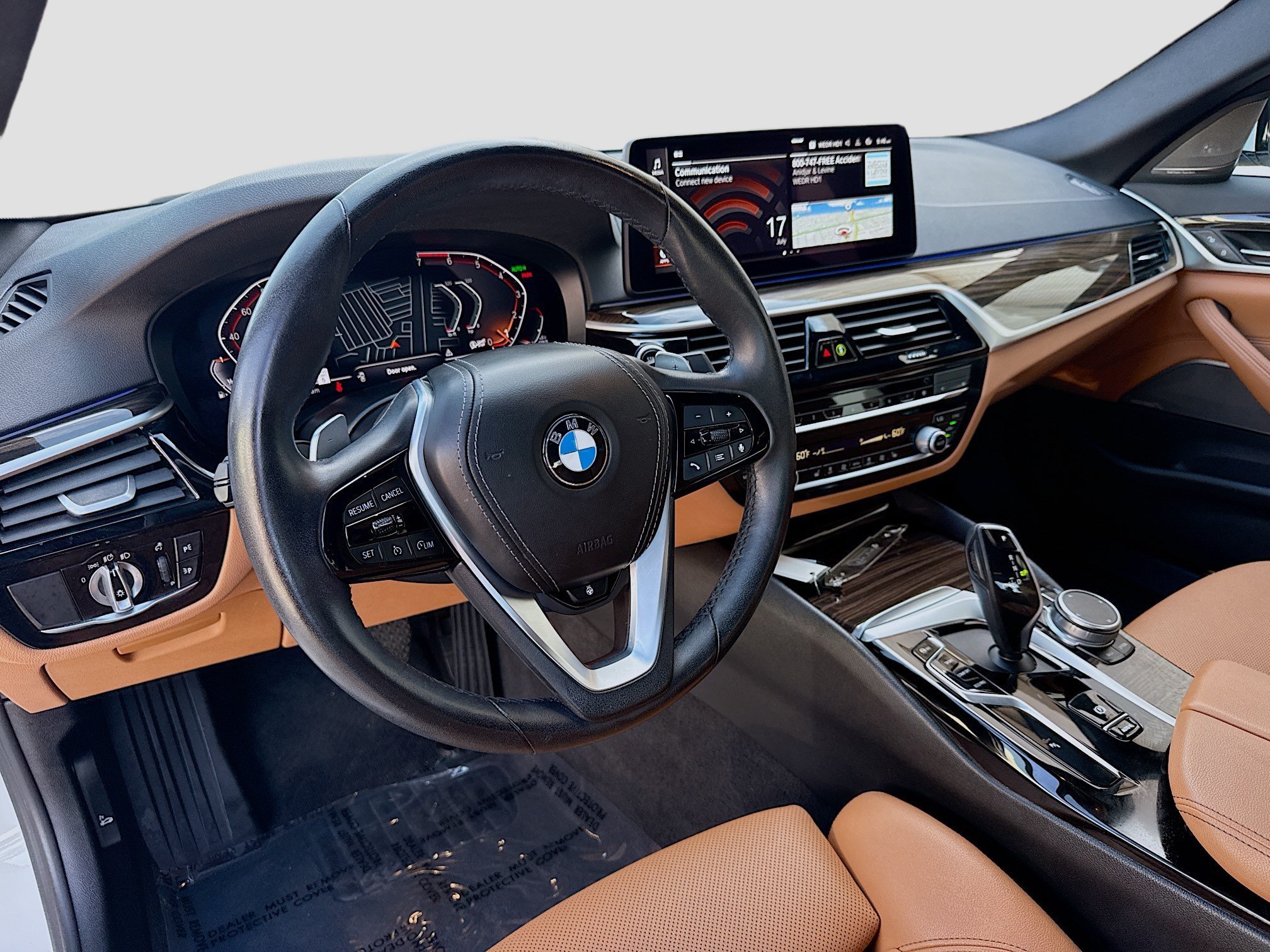 Used 2022 Mineral White Metallic BMW 530i xDrive image 9