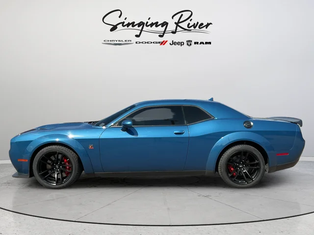Used 2020 Blue Dodge R/T Scat Pack Widebody image 4