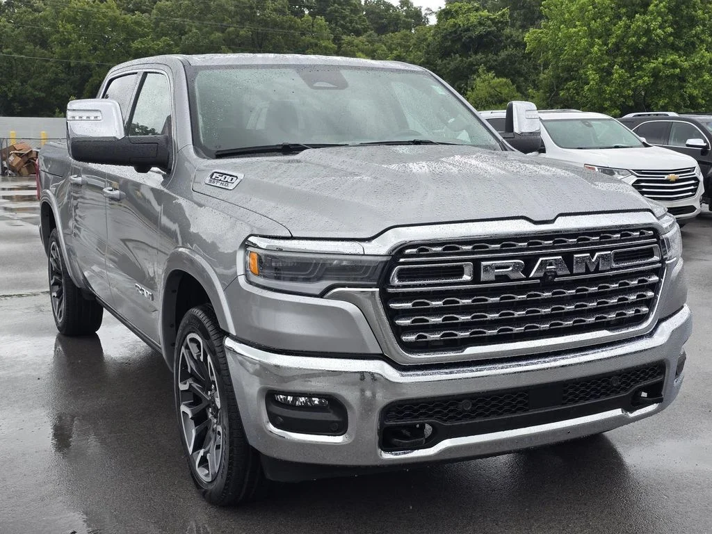 Used 2025 Billet Silver Metallic Clearcoat Ram Longhorn image 3