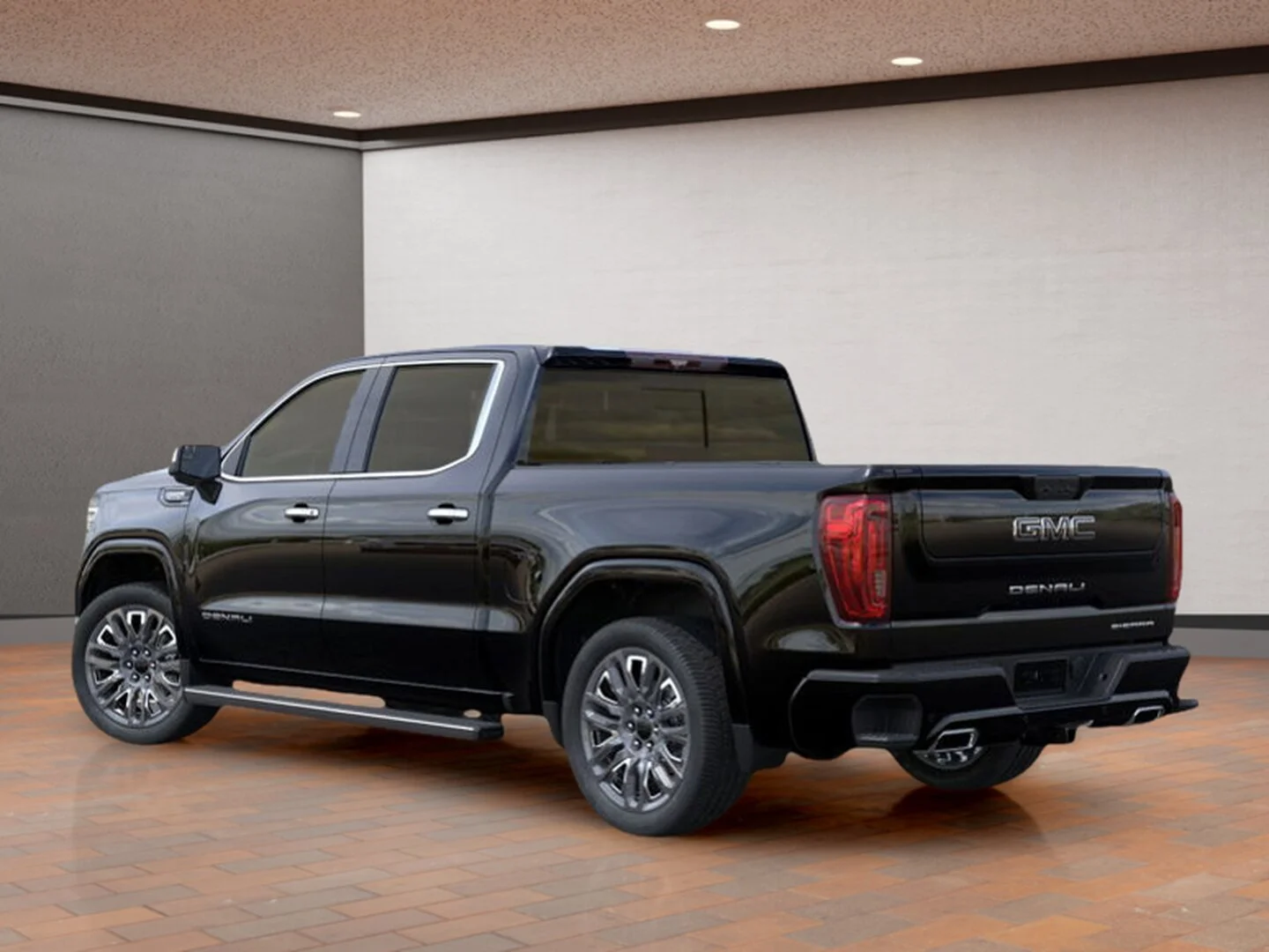 New 2026 Black GMC Crew Cab Short Box 4-Wheel Drive Denali Ultimate image 3