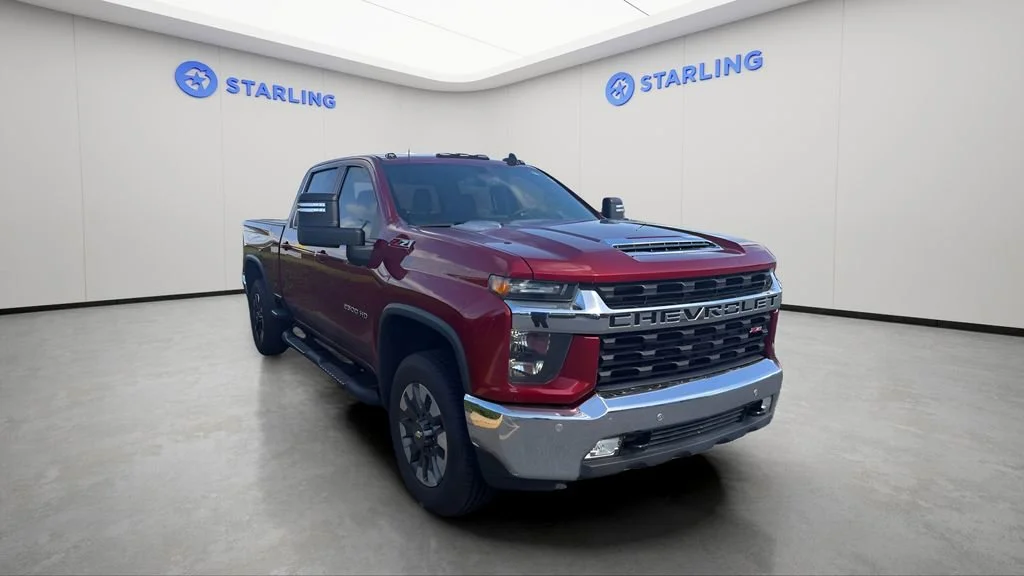 Used 2021 CHERRY RED TINTCOAT Chevrolet LT image 2