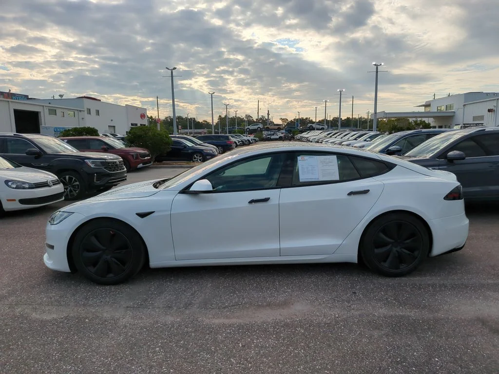 Used 2022 Tesla Model S Base with VIN 5YJSA1E55NF488550 for sale in Clearwater, FL