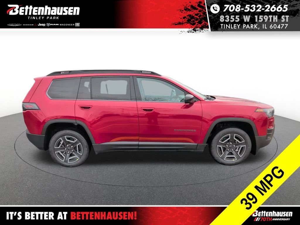 New 2026 Red Hot Pearl-Coat Exterior Paint Jeep Limited image 4