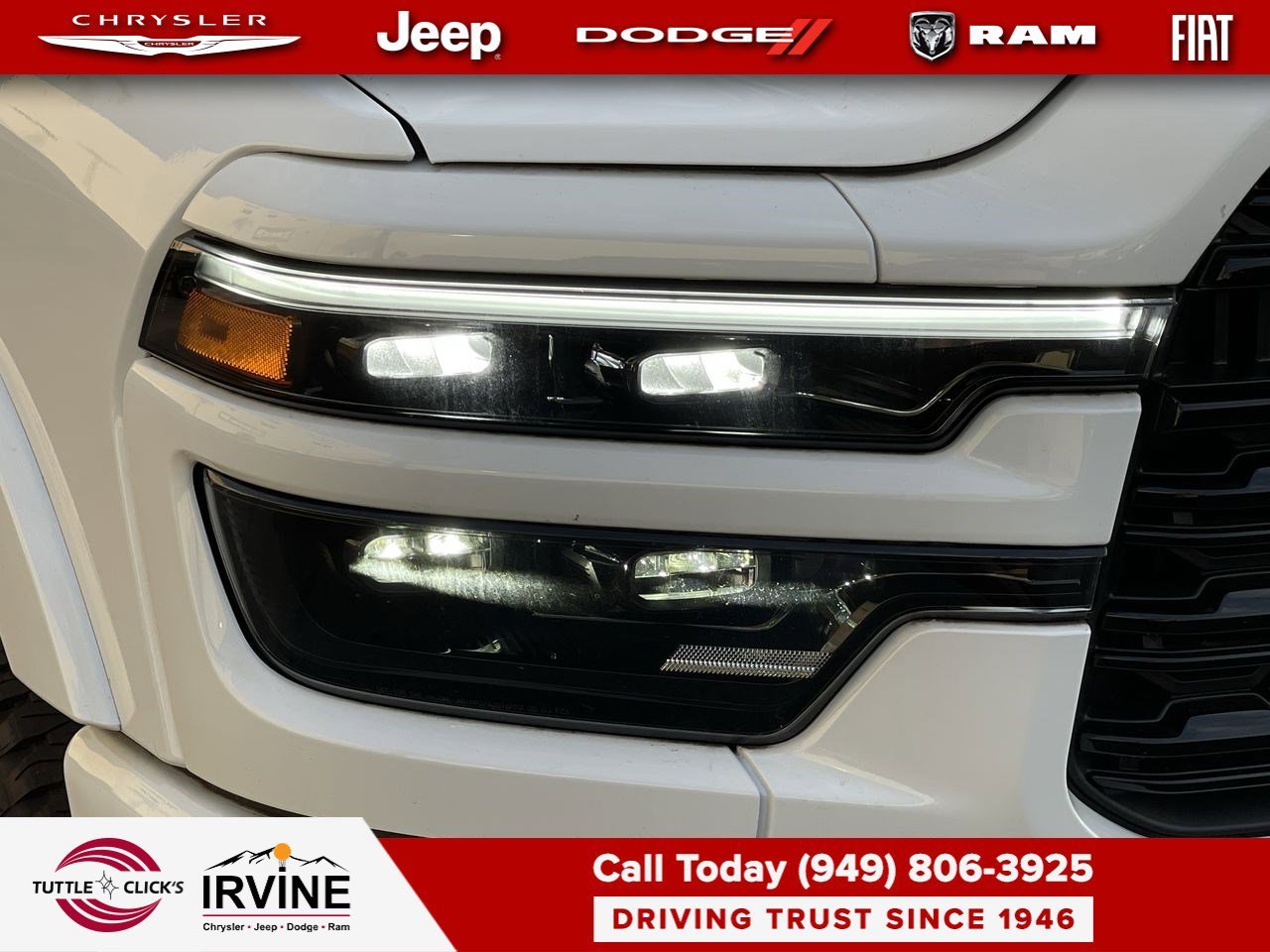 New 2026 Bright White Clear-Coat Exterior Paint RAM Limited image 7