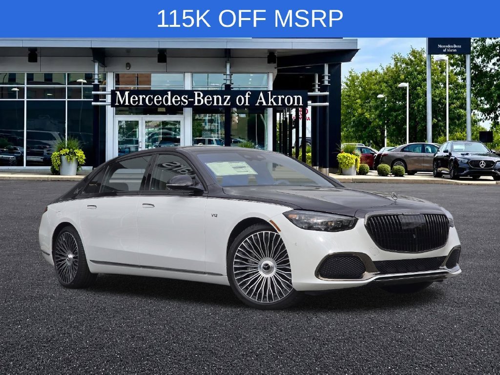 New 2025 MANUFAKTUR Moonlight White Metallic Mercedes-Benz Maybach S 680 image 45