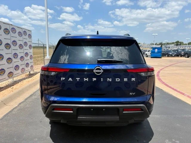 Certified Used 2024 Deep Ocean Blue Pearl Nissan SV image 5