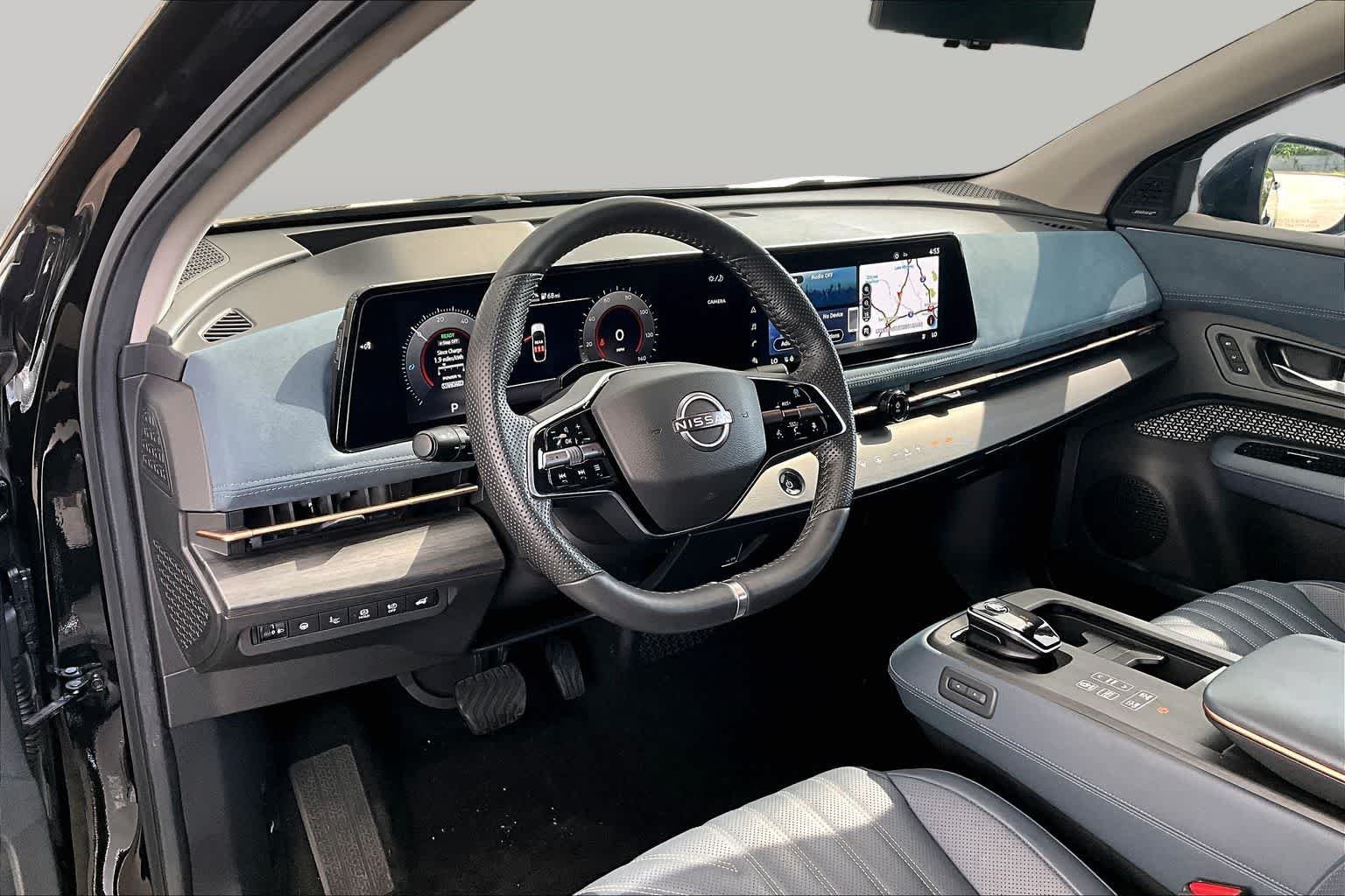 Used 2024 Black Diamond Pearl Nissan PLATINUM+ image 17