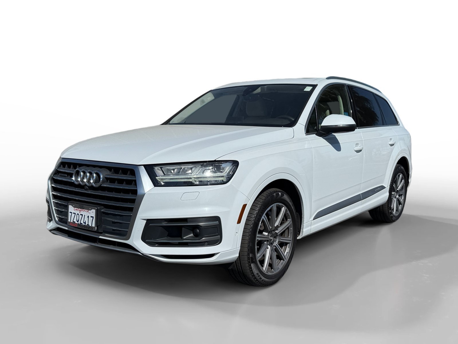 Used 2019 Glacier White Audi 55 Premium Plus image 1
