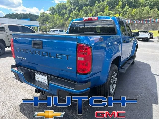 Used 2021 BRIGHT BLUE METALLIC Chevrolet 4WD Z71 image 3