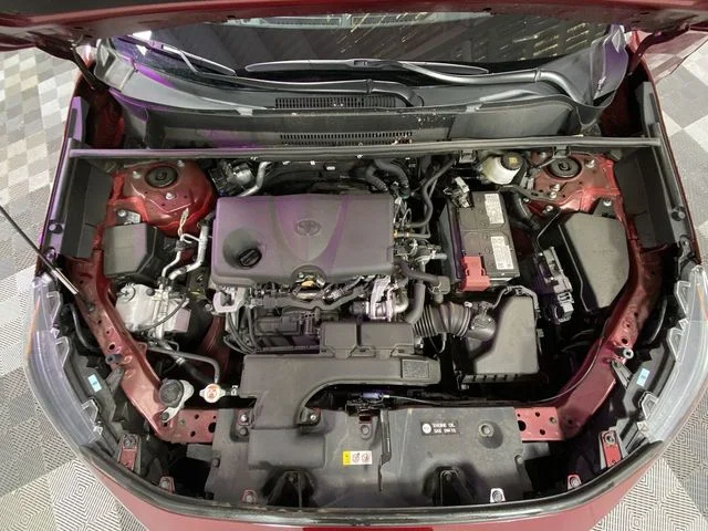 Used 2021 Red Toyota LE image 20
