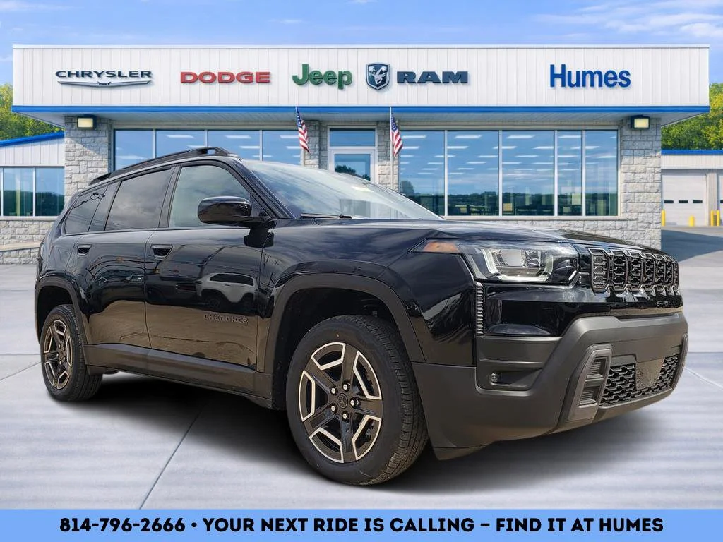 New 2026 Diamond Black Crystal Pearl-Coat Exterior Paint Jeep Laredo image 1