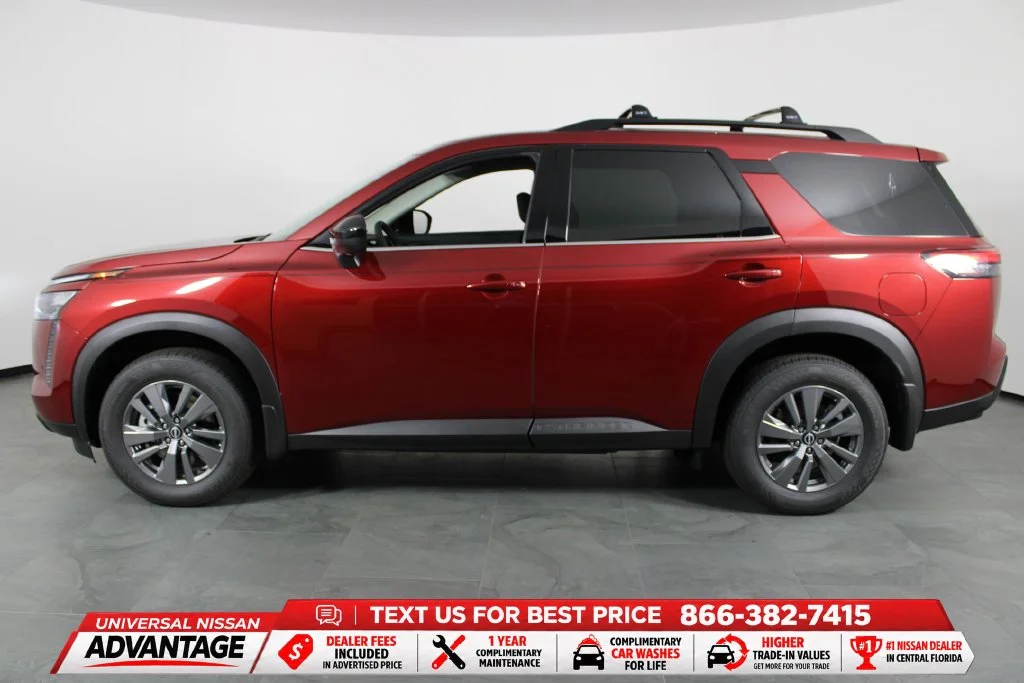 New 2026 Scarlet Ember Tintcoat Nissan SV image 8