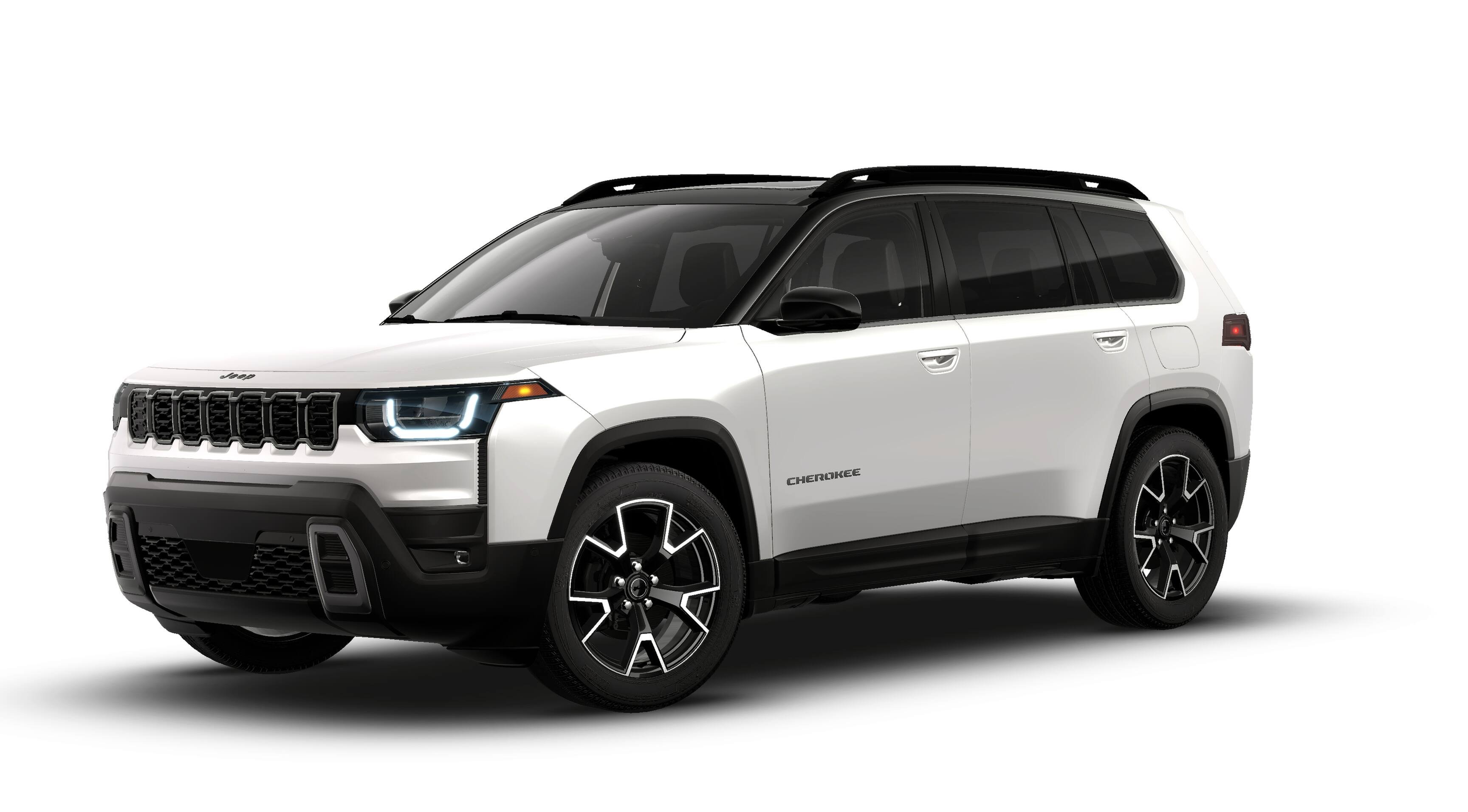 New 2026 Bright White Clear-Coat Exterior Paint Jeep Overland image 13