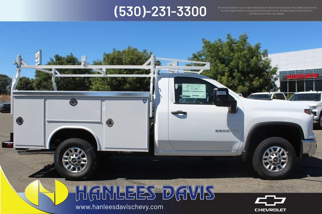 New 2026 White Chevrolet Work Truck image 6