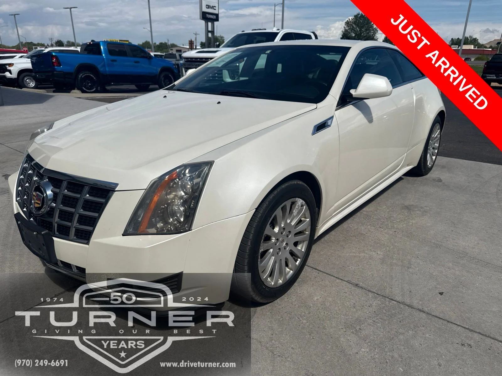 Used 2014 White Cadillac Base image 2