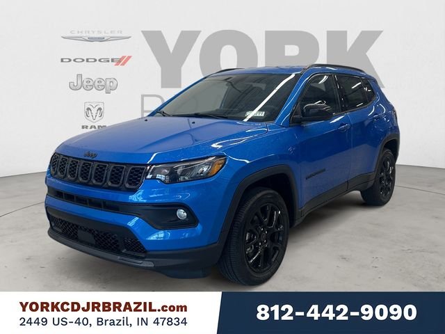 New 2026 Hydro Blue Pearl-Coat Exterior Paint Jeep Latitude image 1