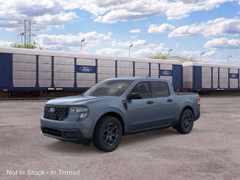 New 2026 Azure Gray Metallic Tri-Coat Ford XLT image 1