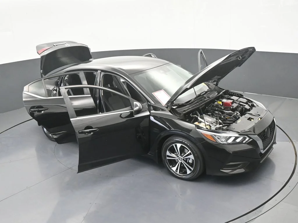 Used 2022 Super Black Nissan SV image 61