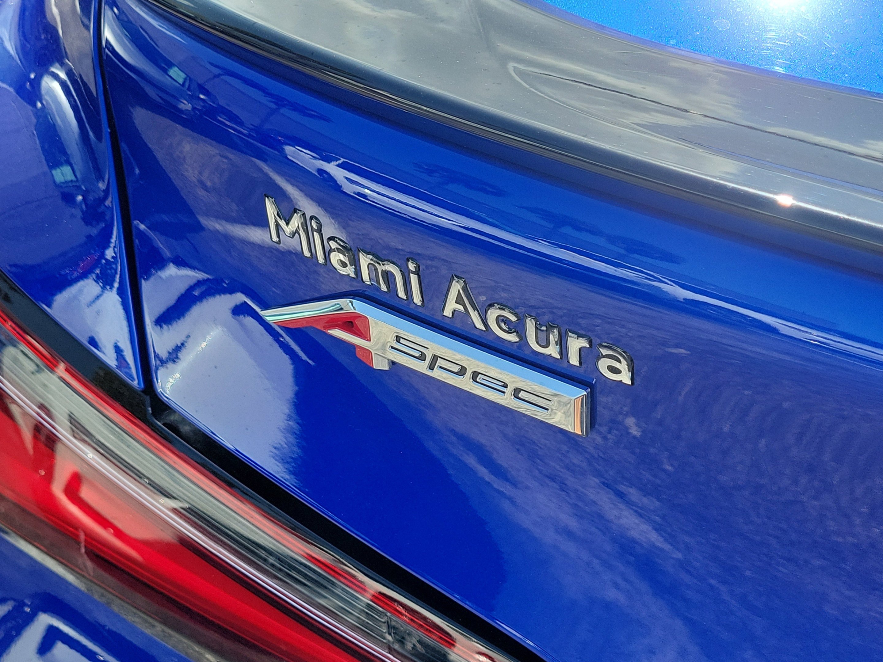 Used 2023 Apex Blue Pearl Acura A-Spec Tech Package image 5