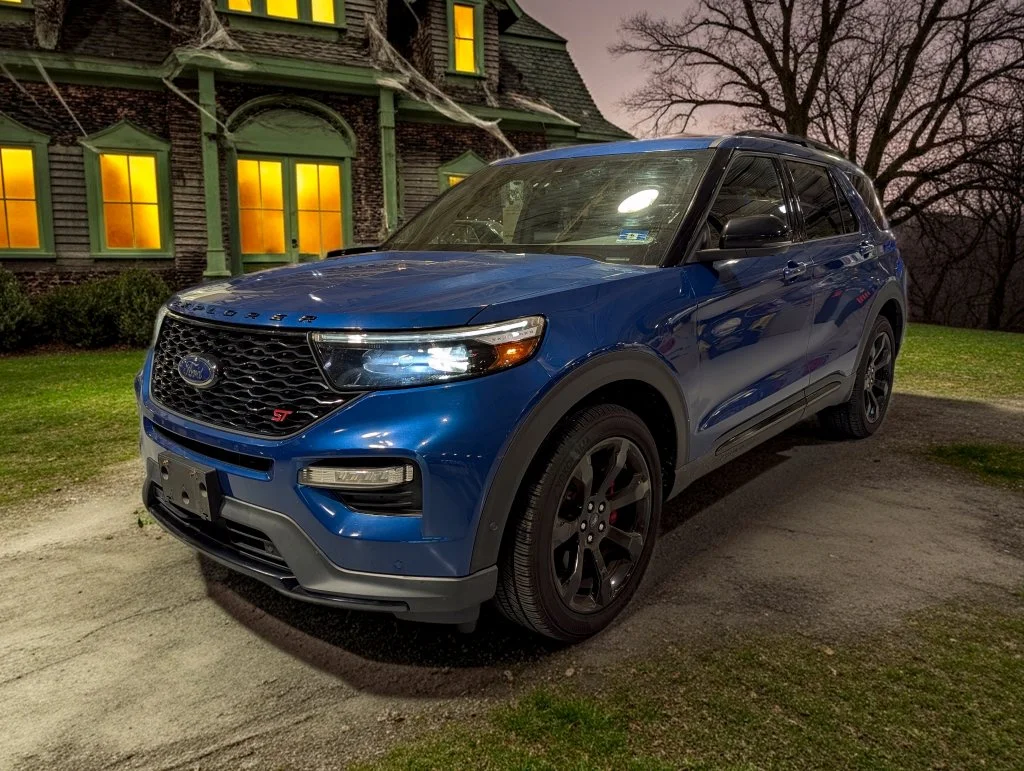 Used 2020 Blue Metallic Ford ST image 1