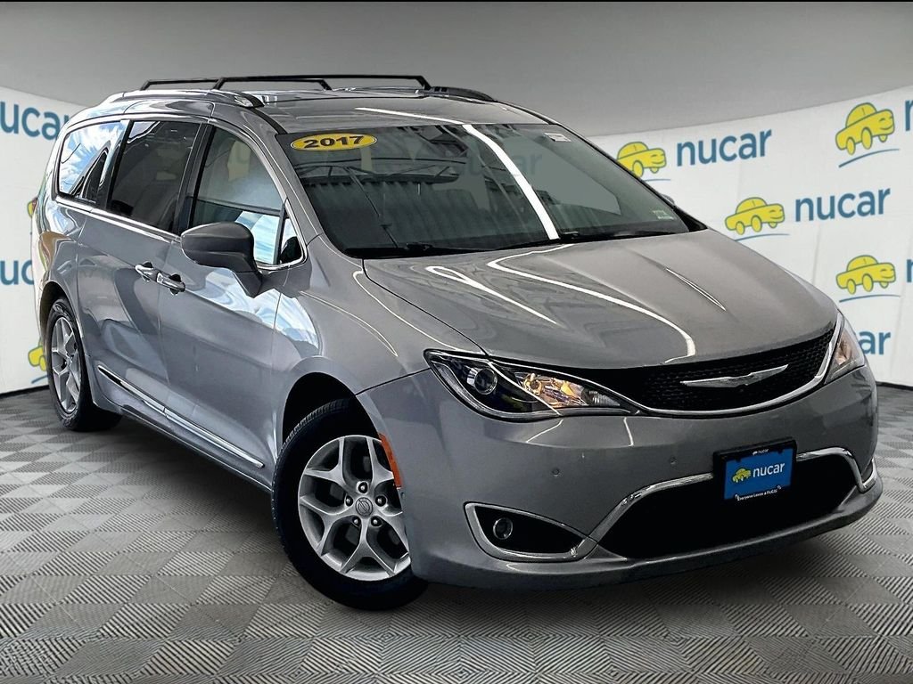 Used 2017 Billet Silver Metallic Clearcoat Chrysler Touring L Plus image 1