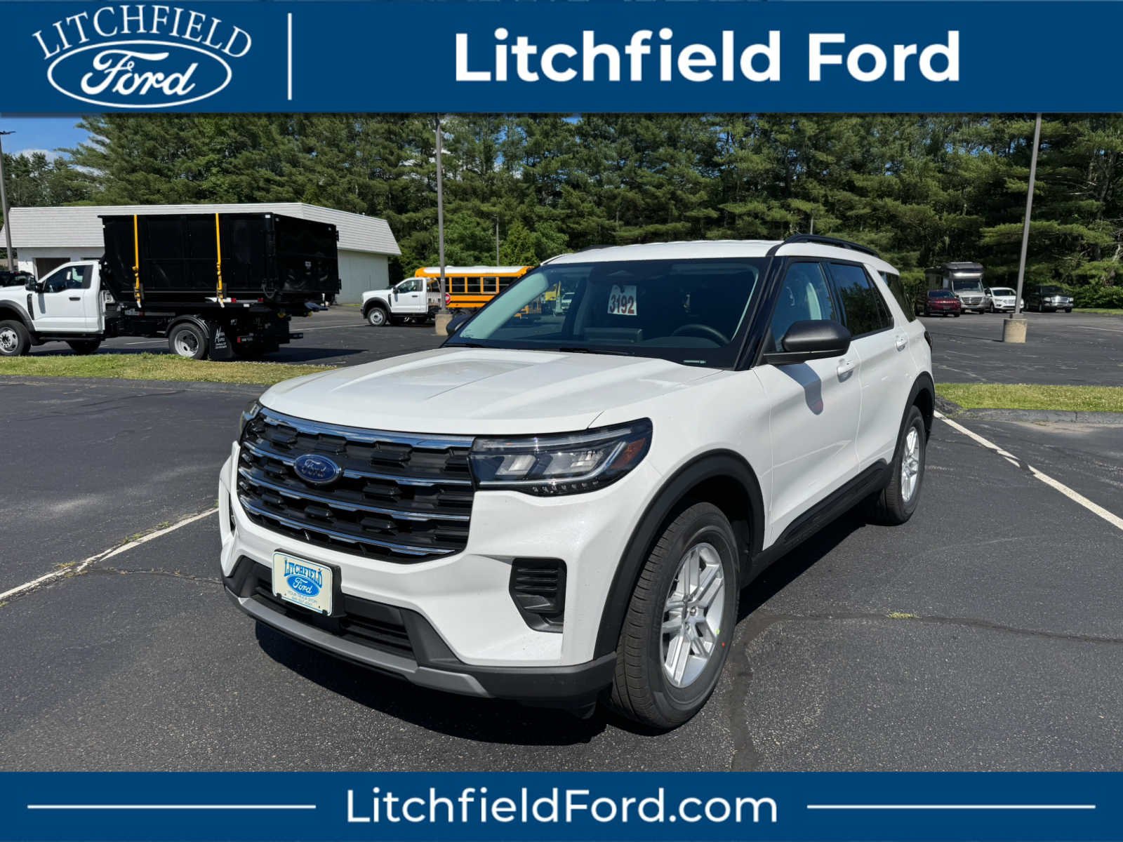 New 2026 Star White Metallic Tri-Coat Ford Active w/200A Pkg image 1