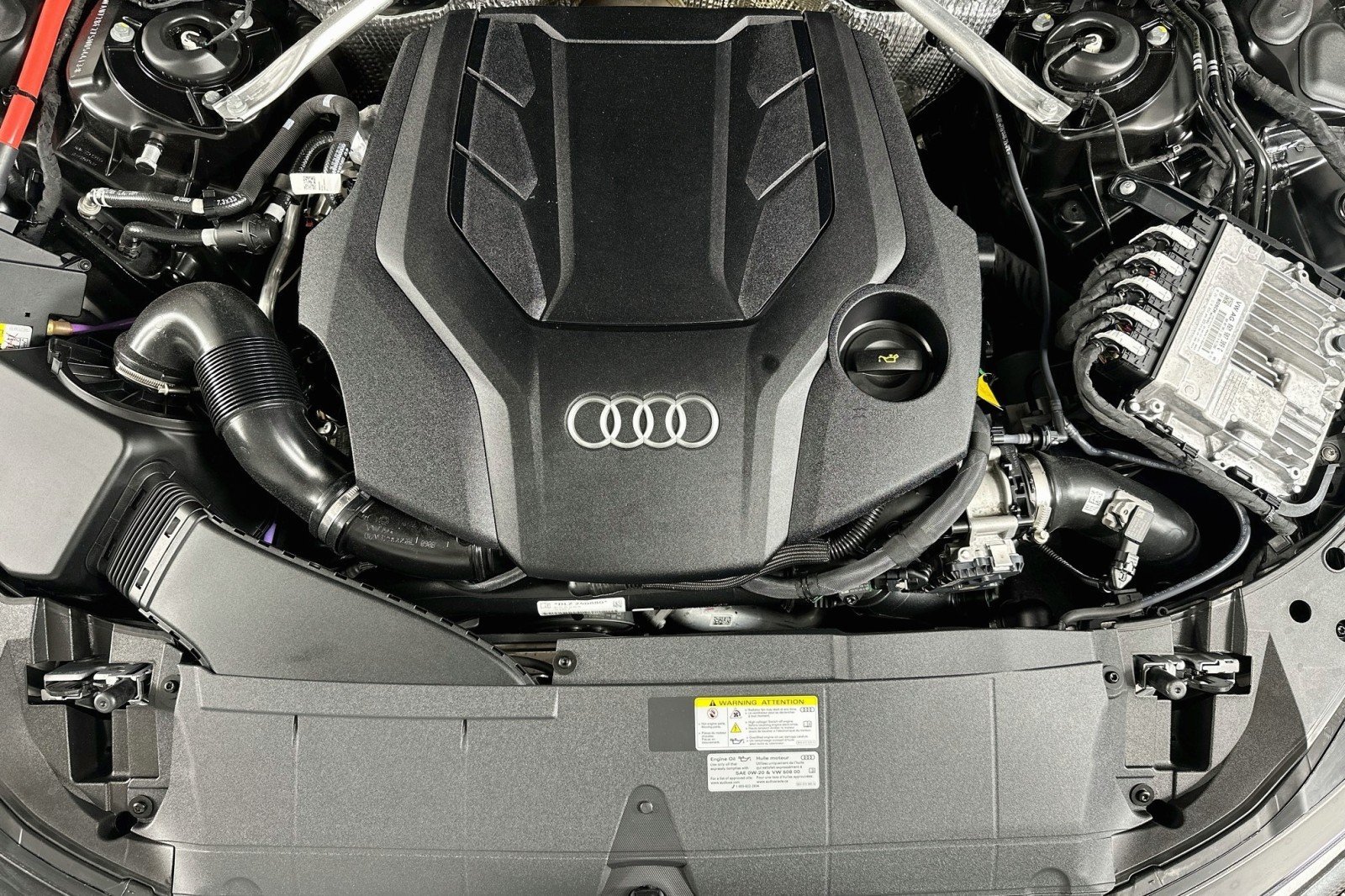 Used 2025 Mythos Black Metallic Audi Premium Plus image 13
