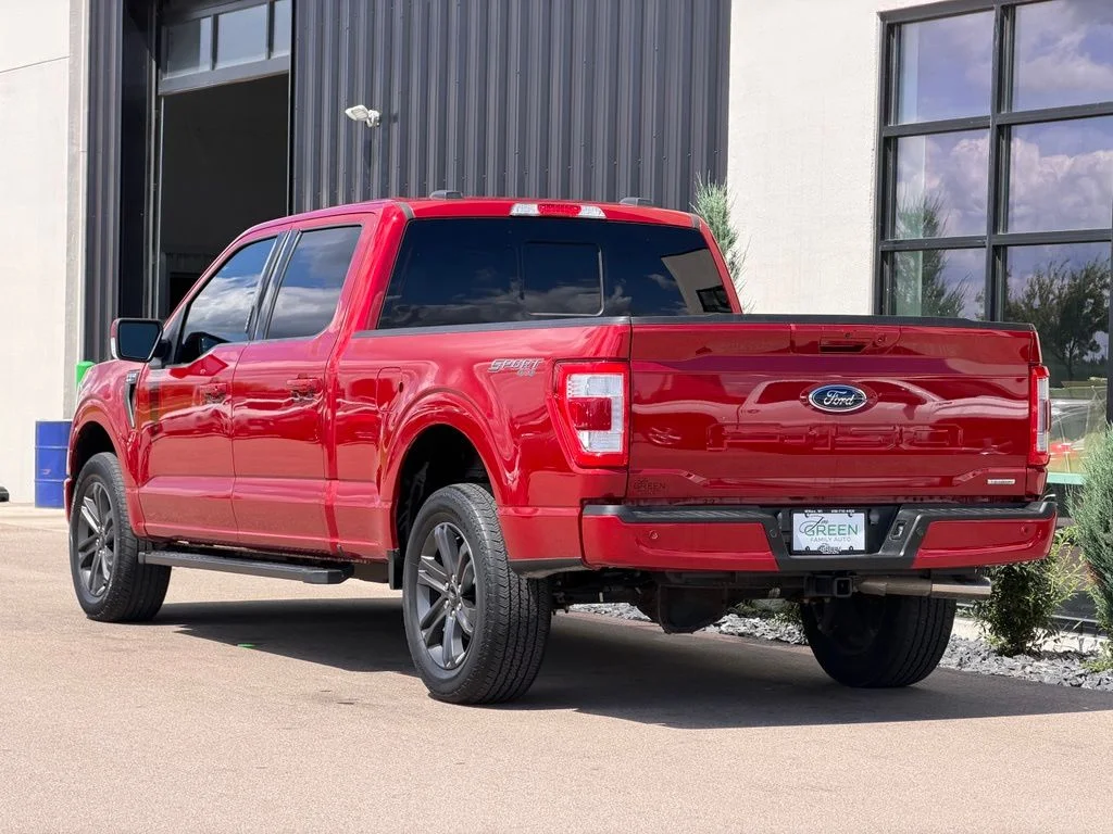 Used 2023 Red Ford Lariat image 3